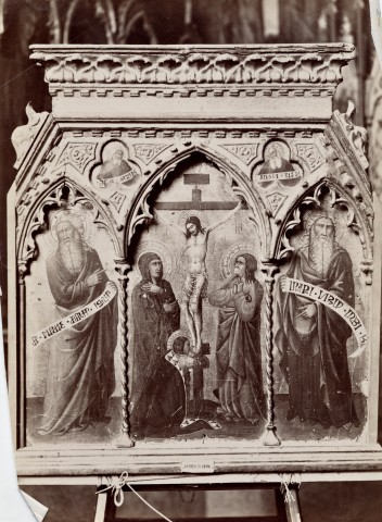 Lombardi, Paolo — Vanni Andrea - sec. XIV - Cristo crocifisso con la Madonna, san Giovanni Evangelista e santa Maria Maddalena; Profeti — insieme